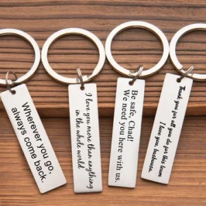 Custom Name Keychain (Engraving Add-on)